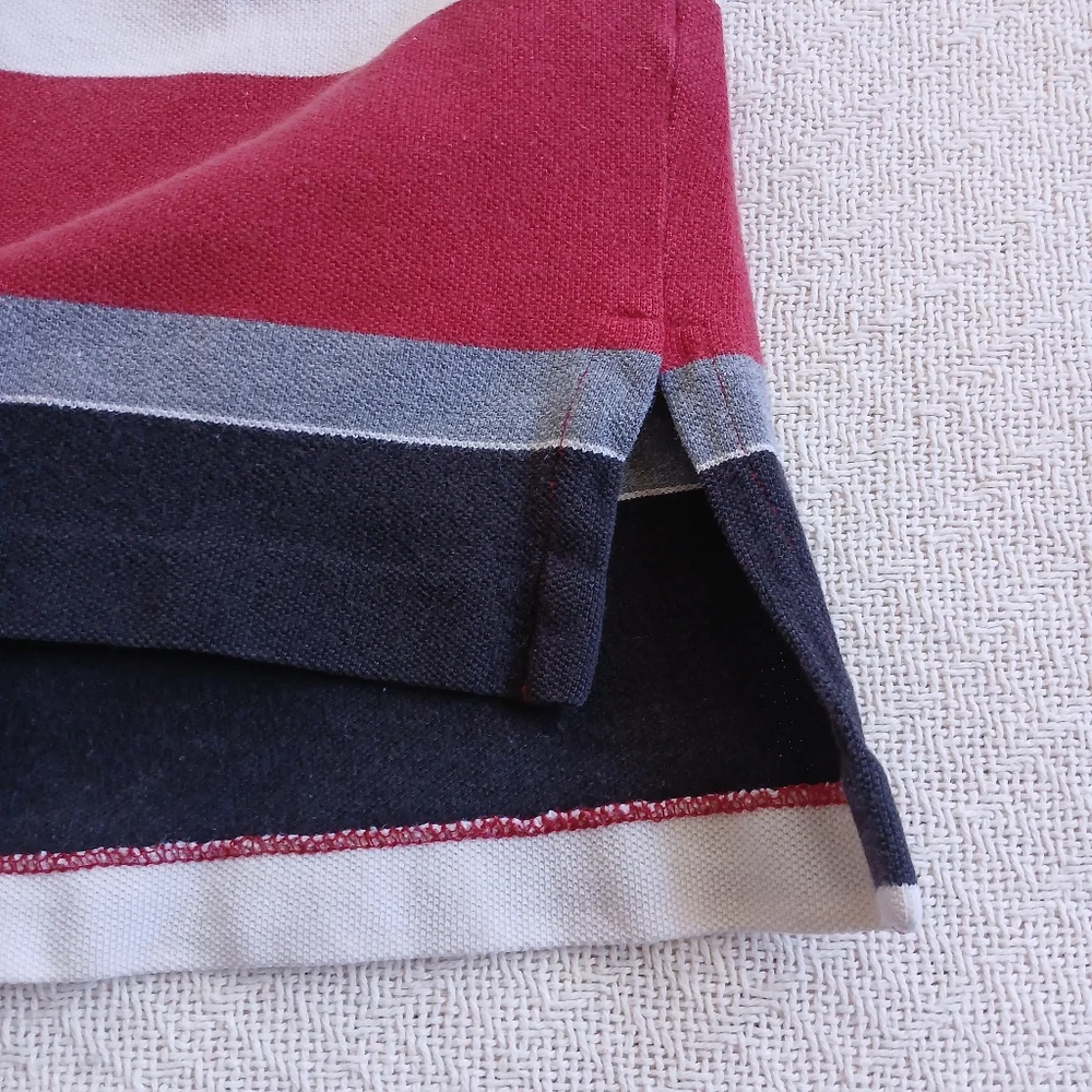 polo ♡ ralph lauren striped vintage polo short sleeve shirt mens xxl ivy retro